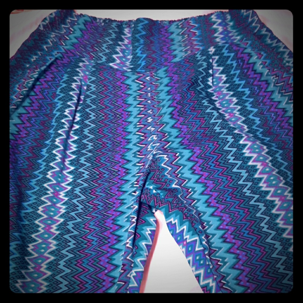 Elastic Waist Beach Pants